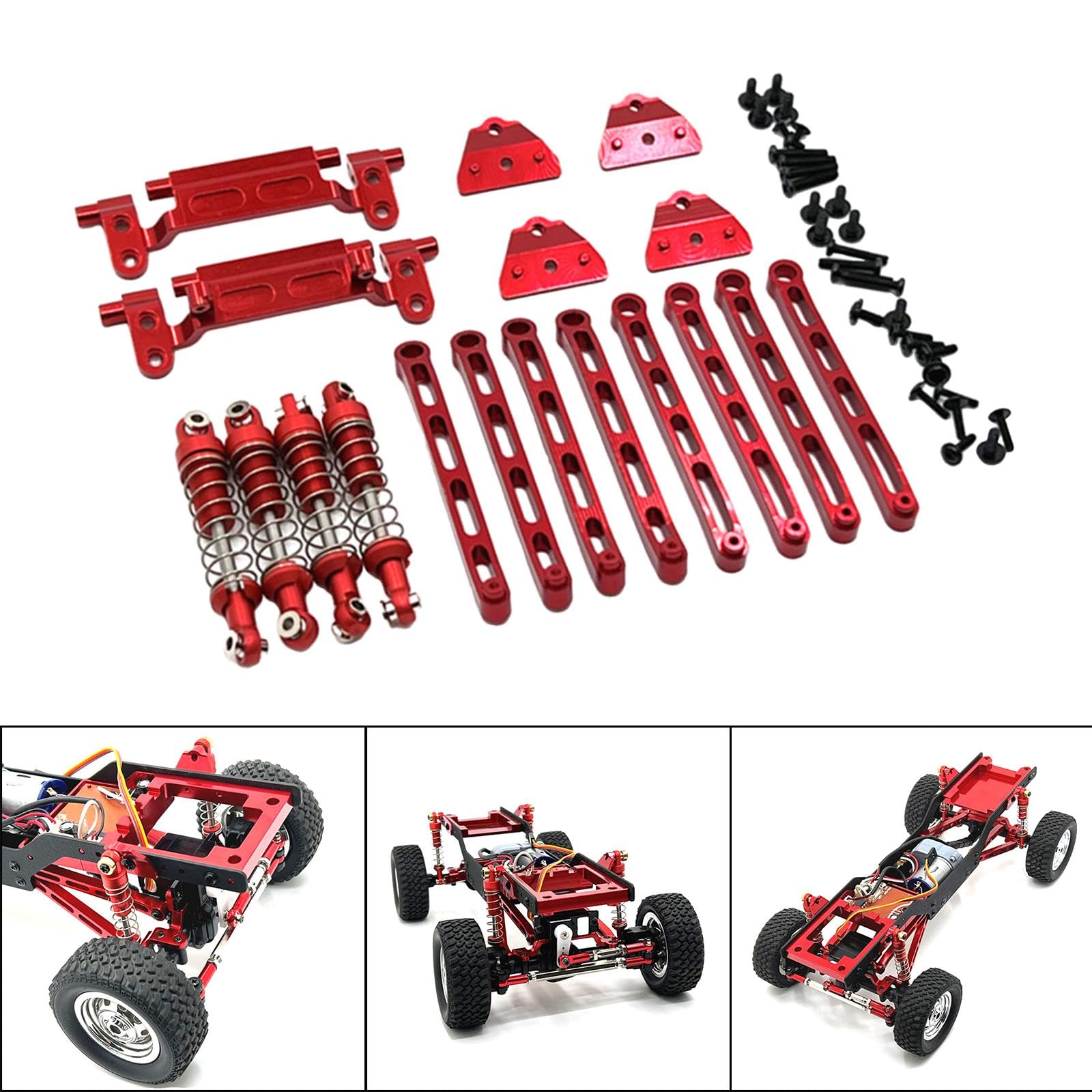 Amazon.com: kowaku 1/12 RC Car Metal Upgrade Kits, Tie Rods